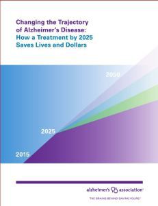 Changing the Tracjectory of Alzheimer's Disease